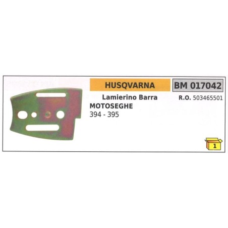 Barra de cadena HUSQVARNA para motosierra 394 395 017042 | Newgardenstore.eu