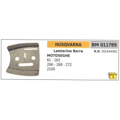 Barra lateral HUSQVARNA para motosierra 61 162 266 268 272 011789 | Newgardenstore.eu