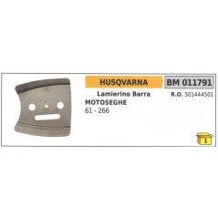 HUSQVARNA chain bar side plate for chainsaw 61 266 011791 | Newgardenstore.eu