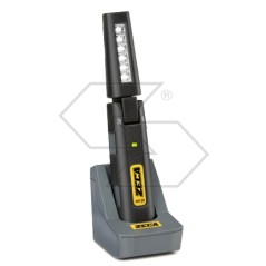 Lámpara de batería 3W 230 lumen Fijación gancho/tornillo batería 3,7 V