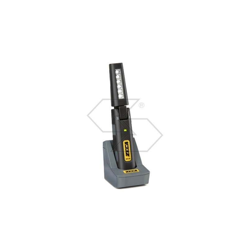 Lámpara de batería 3W 230 lumen Fijación gancho/tornillo batería 3,7 V