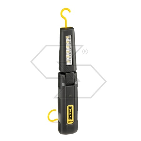 Lámpara de batería 3W 230 lumen Fijación gancho/tornillo batería 3,7 V