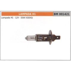 Lámpara H1 - 12V - 55W (IODIO) código 001421