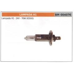 Lampada H1 - 24V - 70W (IODIO) codice 004076