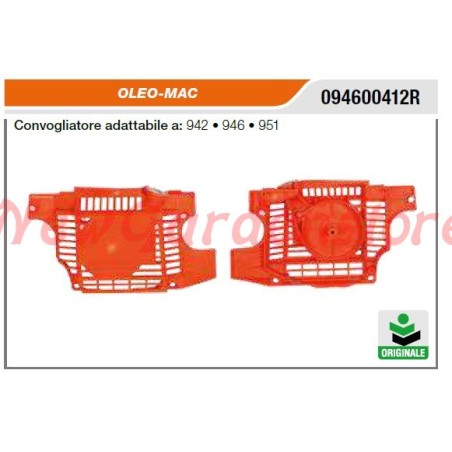 OLEOMAC chainsaw starter 942 946 951 094600412R | Newgardenstore.eu