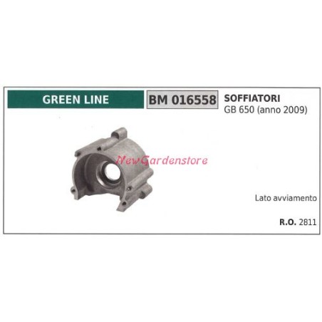 Carter arbre moteur LIGNE VERTE moteur souffleur LIGNE VERTE GB 650 016558 | Newgardenstore.eu