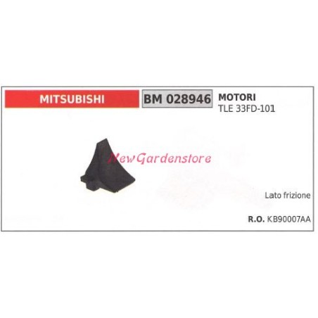 Cigüeñal lado embrague Desbrozadora motor MITSUBISHI TLE 33FD-101 028946 | Newgardenstore.eu