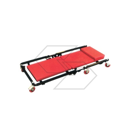 Folding under-vehicle work bench with wheels | Newgardenstore.eu