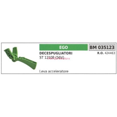 Leva acceleratore EGO decespugliatore ST 1210E 56V 035123 | Newgardenstore.eu