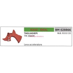 KAAZ levier d'accélérateur taille-haie TM 2600M 028866 | Newgardenstore.eu