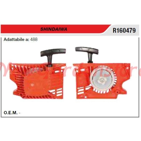 Démarreur SHINDAIWA tronçonneuse 488 R160479 | Newgardenstore.eu