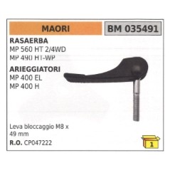 Leva bloccaggio M8 x 49 mm MAORI rasaerba MP560HT 2/4WD arieggiatore MP400EL | Newgardenstore.eu