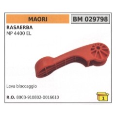 Handlebar locking lever MAORI lawnmower MP4400EL 8003-910802-0016610 | Newgardenstore.eu