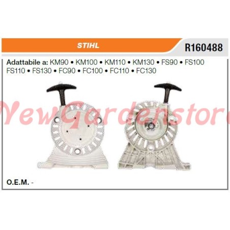 Motor de arranque STIHL desbrozadora KM90 KM100 110 130 FS90 100 R160488 | Newgardenstore.eu