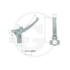 Verstellhebel für MAGURA UNIVERSAL Steuerkabel 27270444