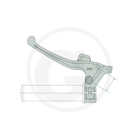 Verstellhebel für MAGURA UNIVERSAL Steuerkabel 27270447