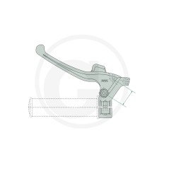 Levier de réglage pour le câble de commande MAGURA UNIVERSAL 27270449 | Newgardenstore.eu