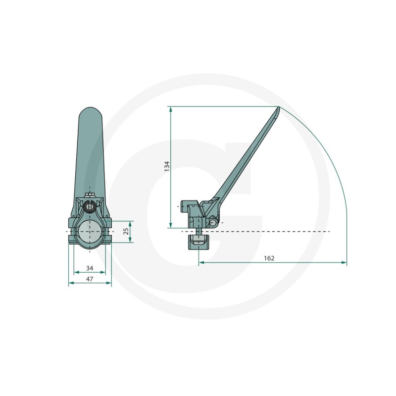 Verstellhebel für MAGURA UNIVERSAL Schaltzug 27270603