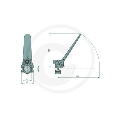 Verstellhebel für MAGURA UNIVERSAL Schaltzug 27270604