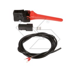 Old type upper motorstop lever Ø 25 mm with 2000 cable for engine | Newgardenstore.eu