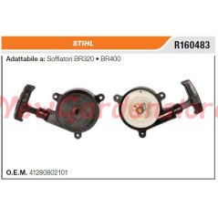 Avviamento messa in moto STIHL soffiatore BR320 BR400 R160483 41280802101