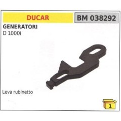 Levier robinet de carburant DUCAR generator D 1000i 038292