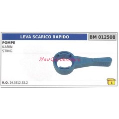 UNIVERSAL quick exhaust lever for Bertolini KARIN STING pump 012508 | Newgardenstore.eu