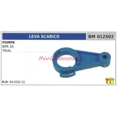 UNIVERSAL unloading lever for Bertolini NPR 20 TRIAL pump 012502 | Newgardenstore.eu