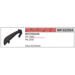 Leva sicurezza acceleratore CINA motosega ZM 2500 PN 2500 022554