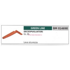 Desbrozadora GREENLINE GL 26 014698 Palanca de seguridad del acelerador