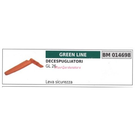 Débroussailleuse GREENLINE GL 26 014698 Levier de sécurité de l'accélérateur | Newgardenstore.eu