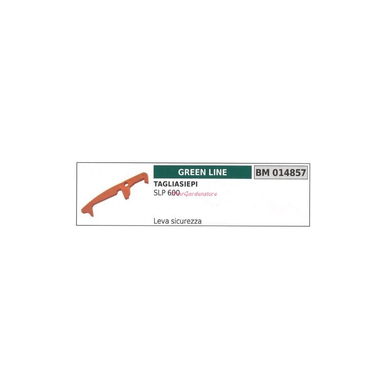 GREENLINE hedge trimmer accelerator safety lever SLP 600 014857