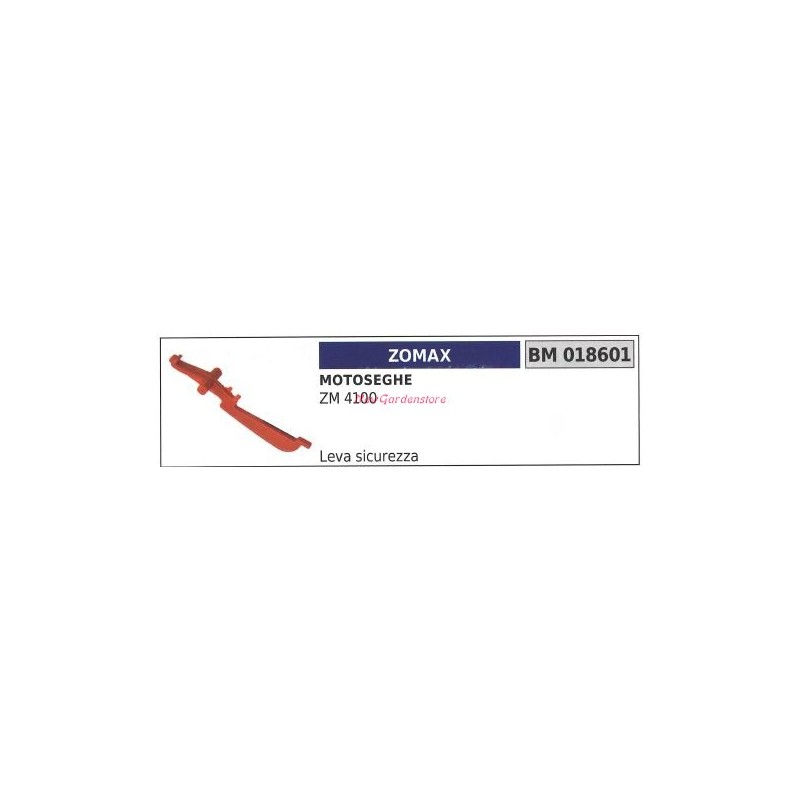 Leva sicurezza ZOMAX motosega ZM 4100 018601