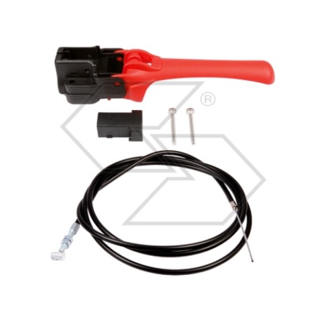 Motorstop upper lever new type left-hand side for diesel engine with cable | Newgardenstore.eu