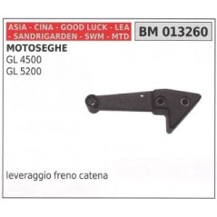 Palanca de freno de cadena ASIA para motosierra GL 4500 5200 013260