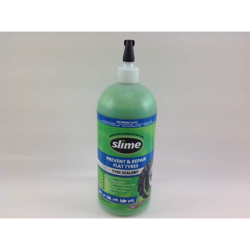 Líquido antipinchazos sin cámara SLIME 946ML 99-827 para cortacéspedes de ruedas