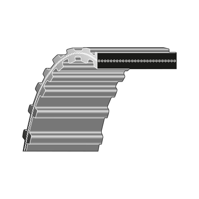 Cinghia piatto lame dentata VIKING trattorino MT640 680 740 61247640900 tagliaerba