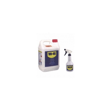 Spray lubricant WD-40 5 litres unlocks frozen rusty seized parts | Newgardenstore.eu