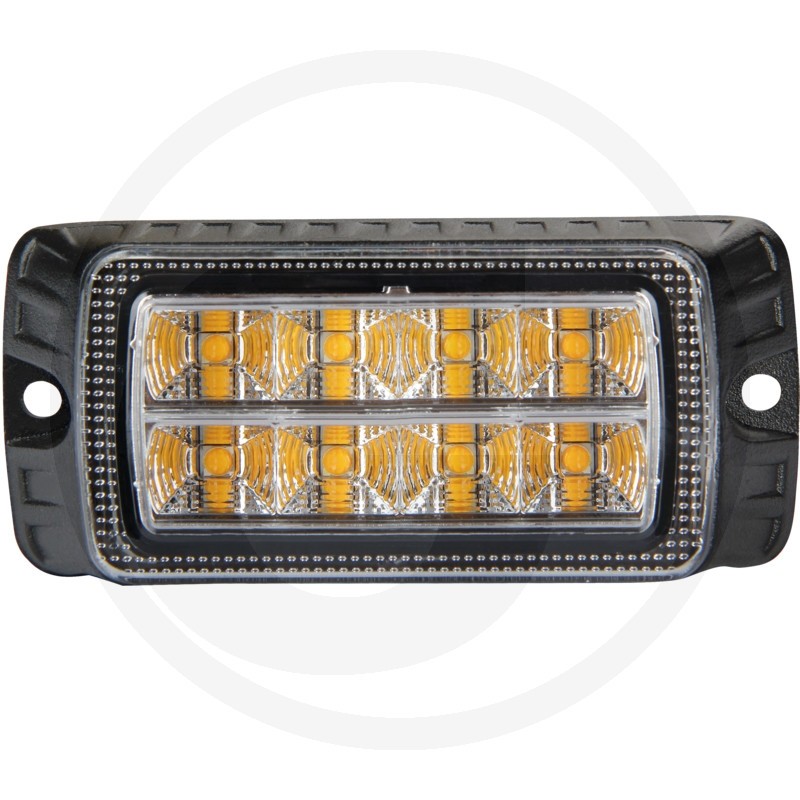 Aluminium led safety light 12 / 24 V agricultural machine