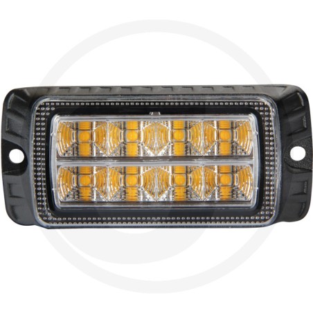 Feu de sécurité à leds en aluminium 12 / 24 V machine agricole | Newgardenstore.eu