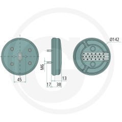 Feu arrière à LED avec fonction de clignotement dynamique | Newgardenstore.eu