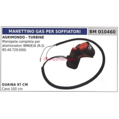 Manettino acceleratore AGRIMONDO atomizzatore bmk816 010460 | Newgardenstore.eu