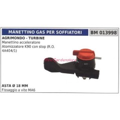 AGRIMONDO hand throttle K90 atomiser 013998 | Newgardenstore.eu