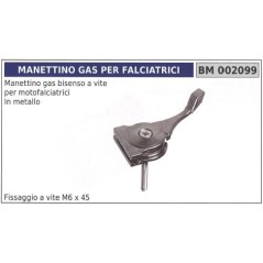 Manettino acceleratore bisenso a vite NEW GARDEN STORE falciatrice 002099 | Newgardenstore.eu