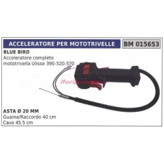 Manettino acceleratore BLUEBIRD mototrivella ulisse 390 520 570 015653 | Newgardenstore.eu