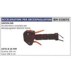 Manettino acceleratore GREENLINE decespugliatore BGE520 zaino 019675 | Newgardenstore.eu