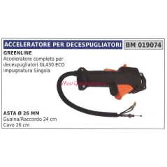 Manettino acceleratore GREENLINE decespugliatore GL430 019074 | Newgardenstore.eu