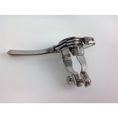 Universal metal accelerator handle for motorhoe cultivator