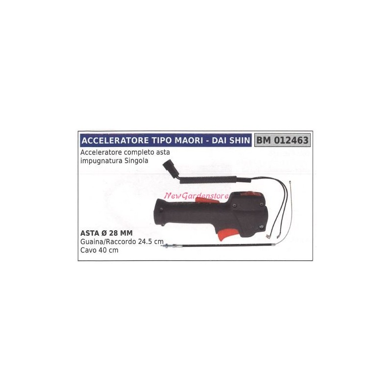 Accelerator handle MAORI brushcutter 012463
