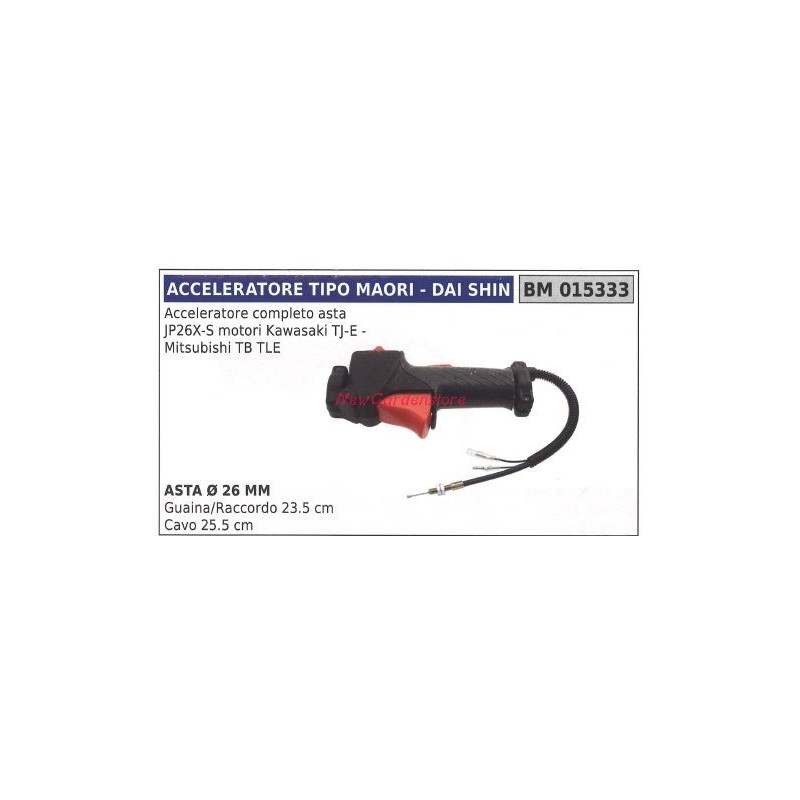 Accelerator handle MAORI brushcutter JP26X-S 015333
